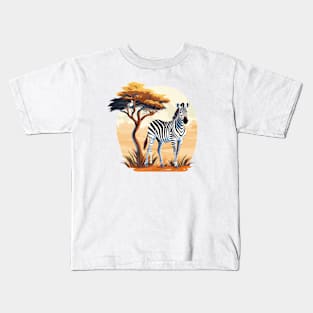 Zebra Lover Kids T-Shirt